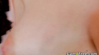 Busty Kinky Girl Give Her Best Blowjob With Her Dildo