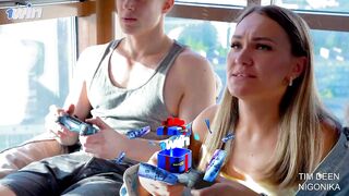 Top pornstars play hook-up games, spunk inwards puss - best XXX!