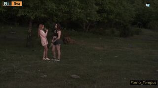 Dirty Russian cocksluts in orgy, saved by crazy porno tempus and EtiDva - the hottest